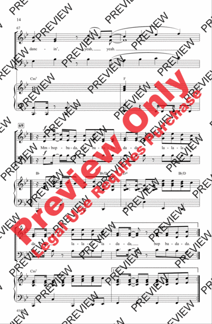 Better When I'm Dancin' 3-Part scores gallery preview page 13