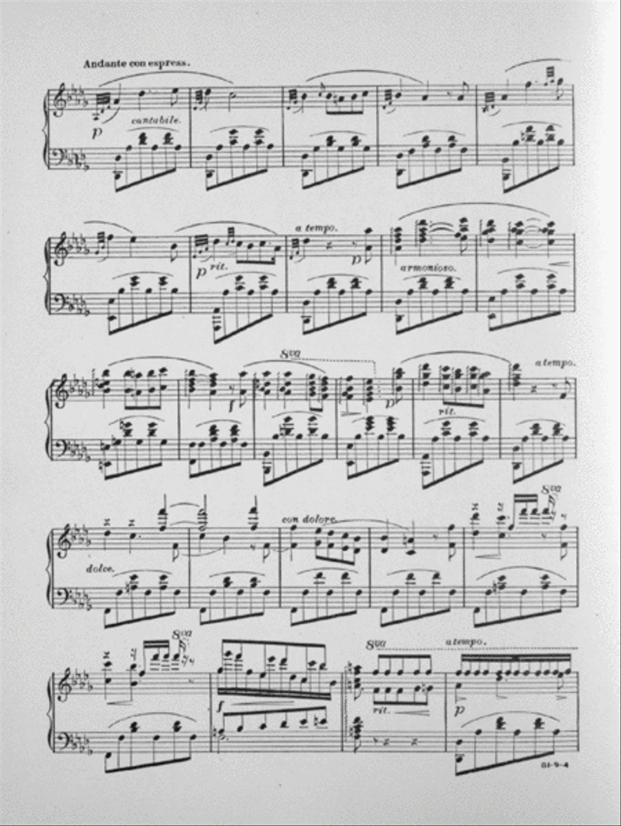 Alice Piano Solo scores gallery preview page 5