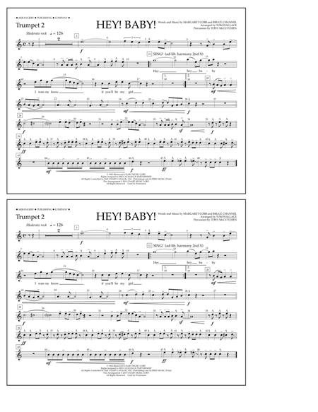 Hey! Baby! - Trumpet 2