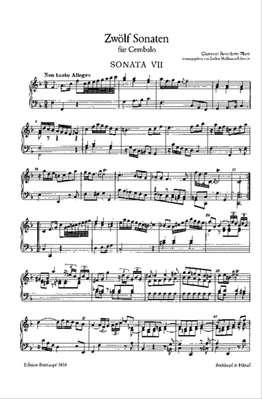 12 Sonatas 12 Sonatas Piano Solo scores gallery preview page 2