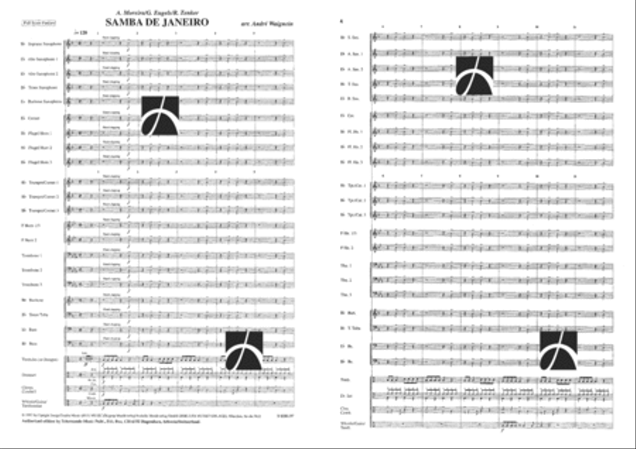 Samba de Janeiro Fanfare Band scores gallery preview page 2