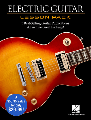 Book cover for Electric Guitar Lesson Pack