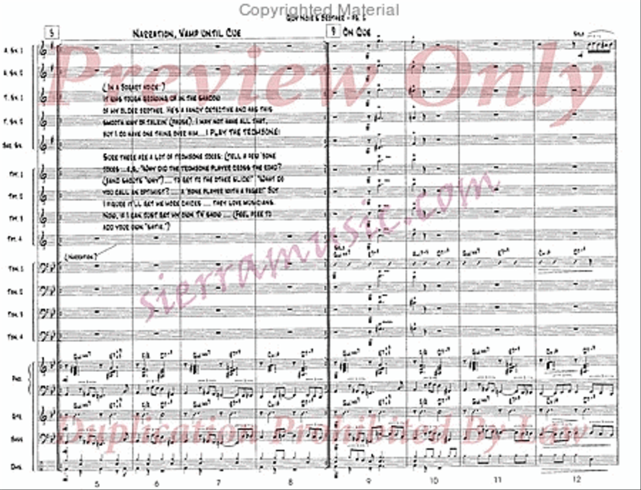 Guy Noir's Brother Jazz Ensemble scores gallery preview page 3
