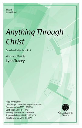 Anything Through Christ