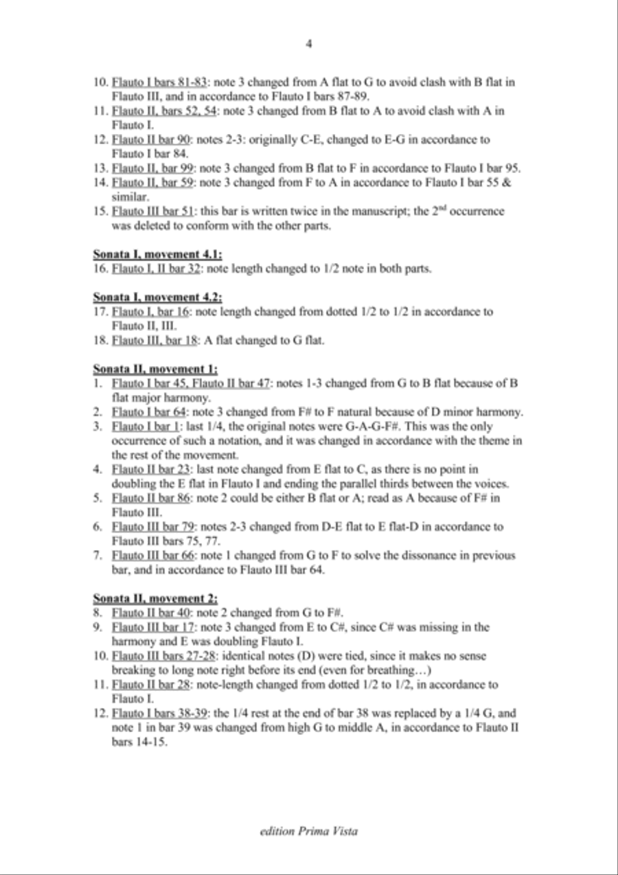 Johann Scherer, III Trios for Three Recorders, Score Woodwind Trio scores gallery preview page 4