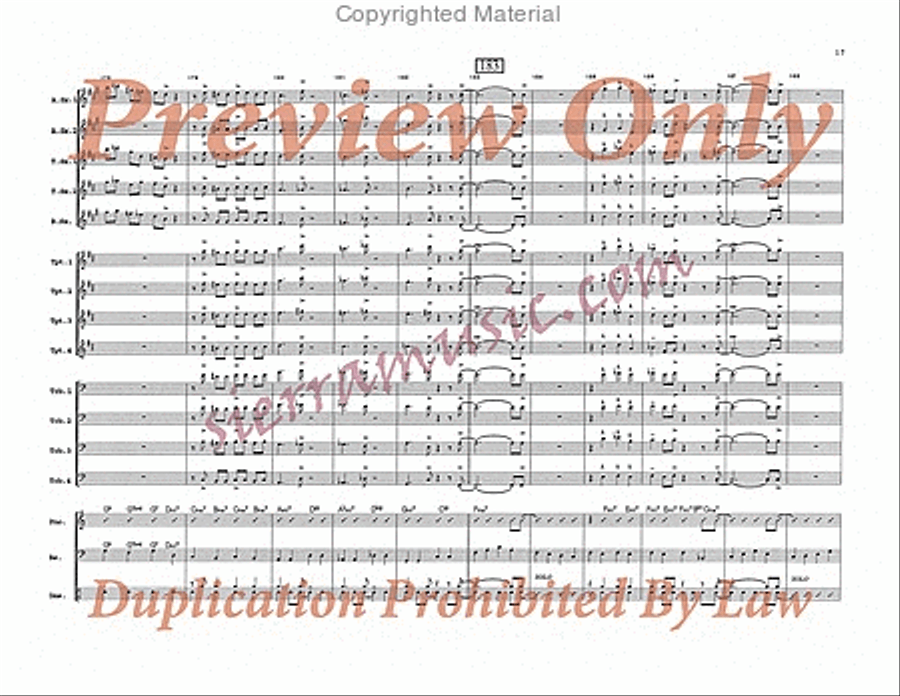 After You've Gone Big Band scores gallery preview page 18