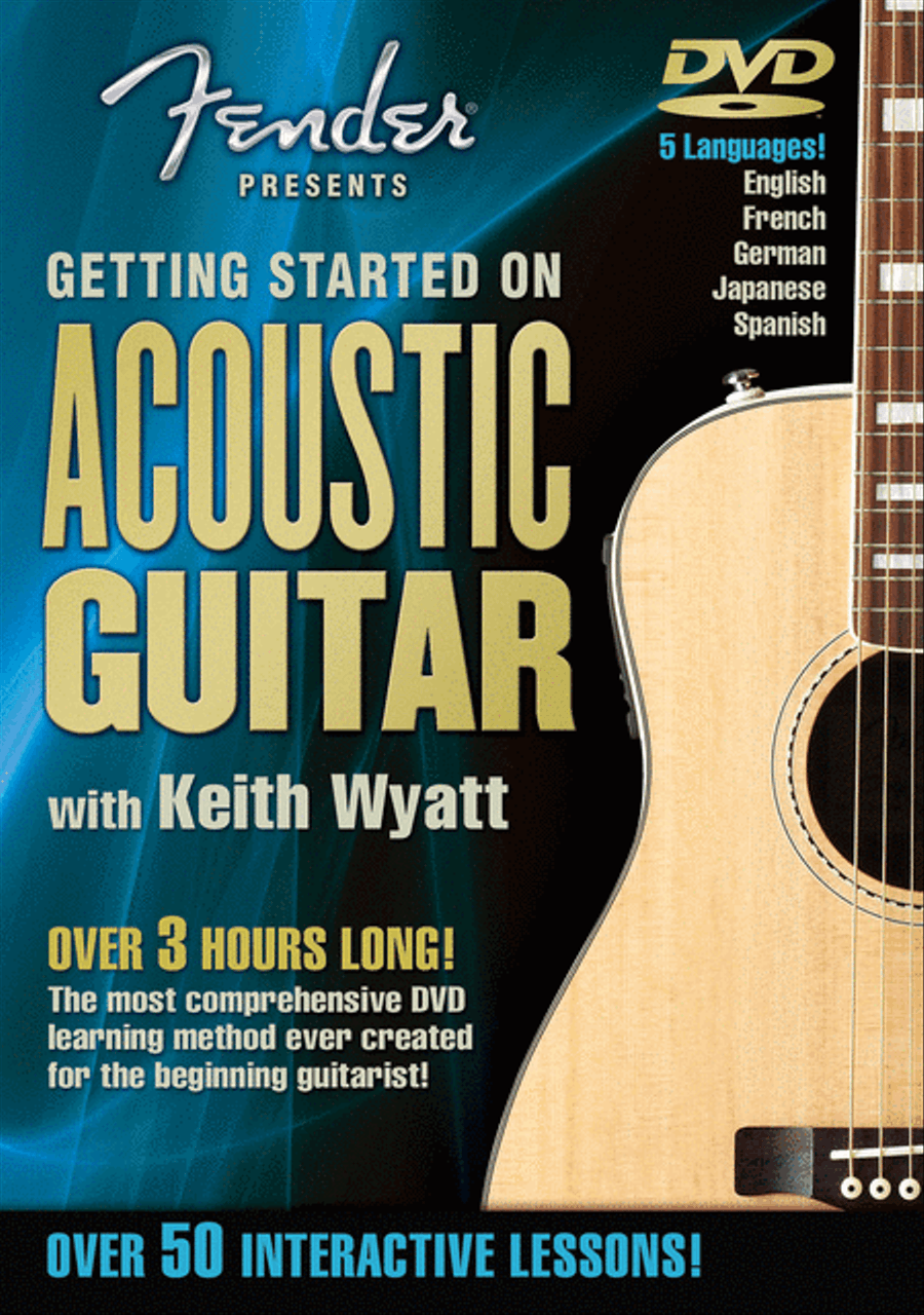 Fender Presents Getting Started on Acoustic Guitar Acoustic Guitar scores gallery preview page 1