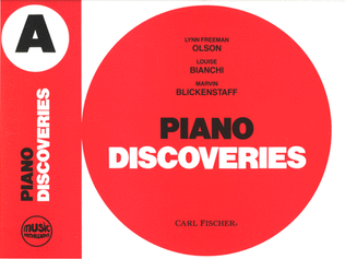 Book cover for Music Pathways - Piano Discoveries A