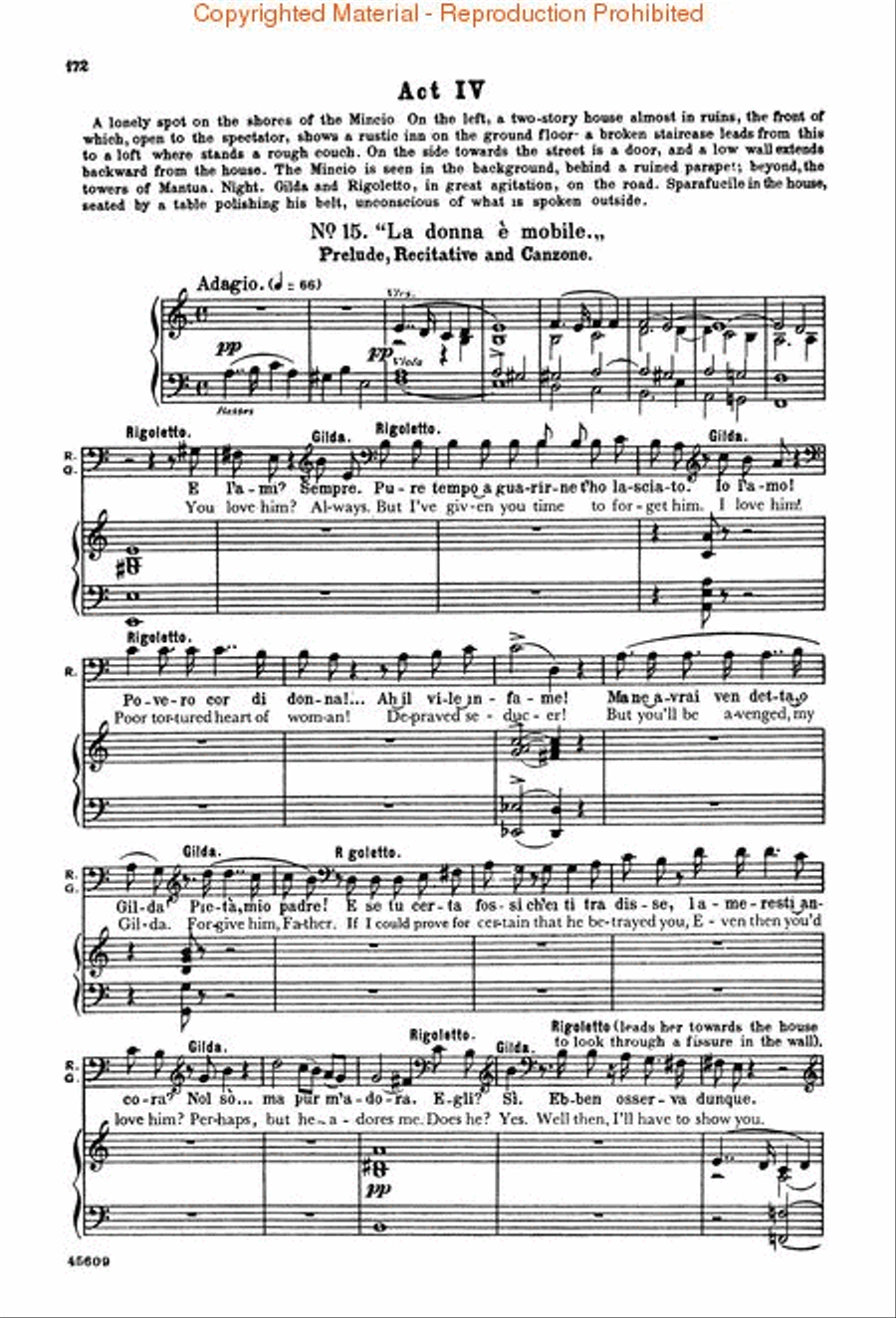 Rigoletto Voice scores gallery preview page 4