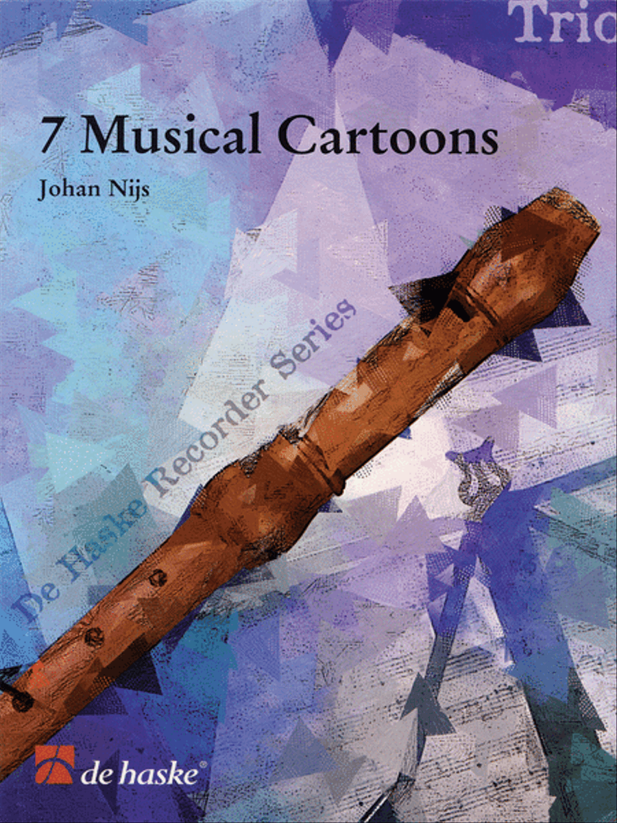7 Musical Cartoons Recorder scores gallery preview page 1