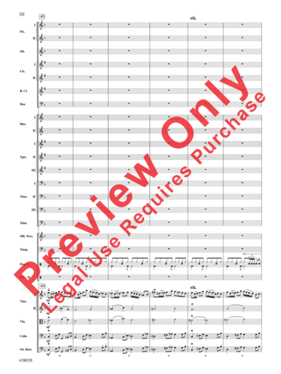 The Doors on Tour Full Orchestra scores gallery preview page 11