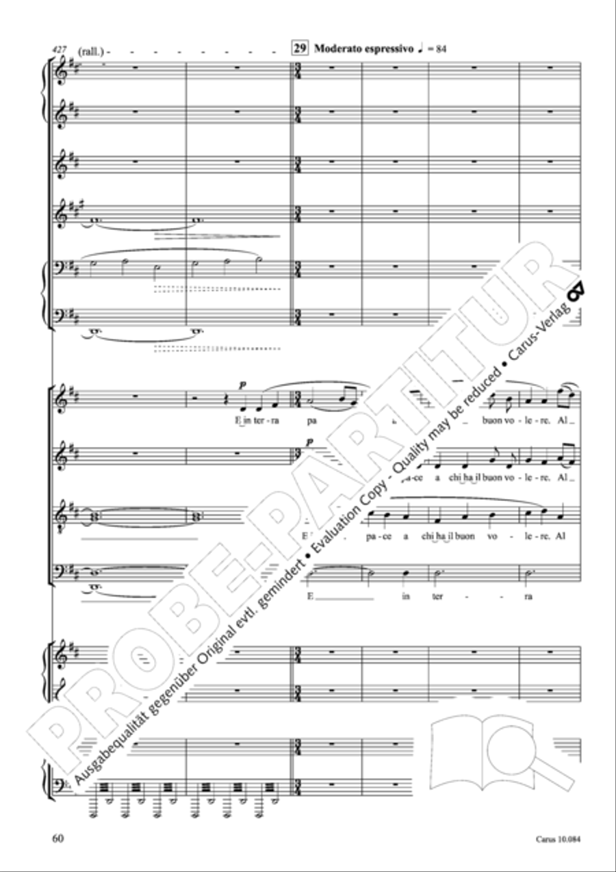 Lauda per la Nativita del Signore Divisi scores gallery preview page 61