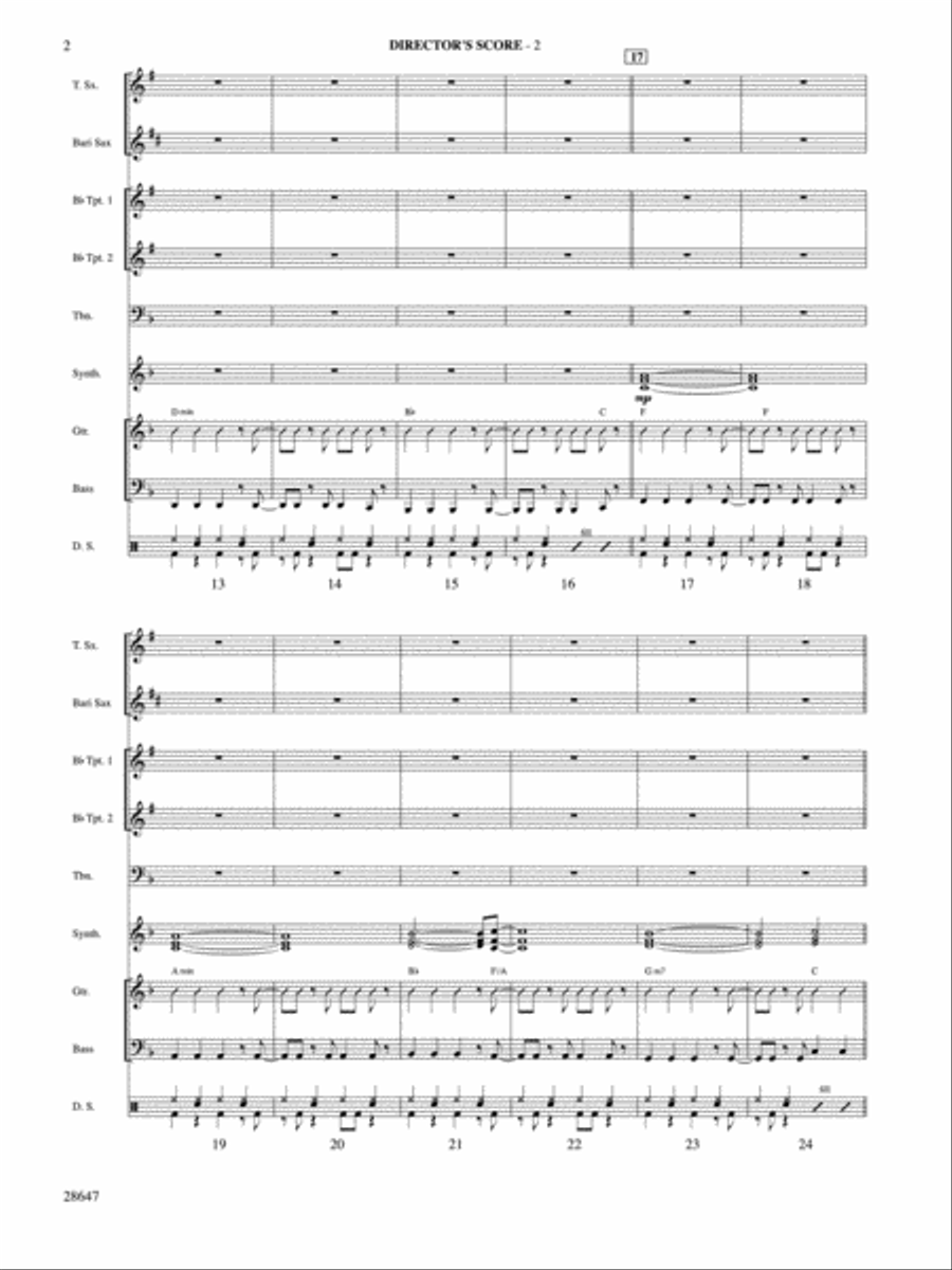 Come So Far (Got So Far to Go) Choir scores gallery preview page 3
