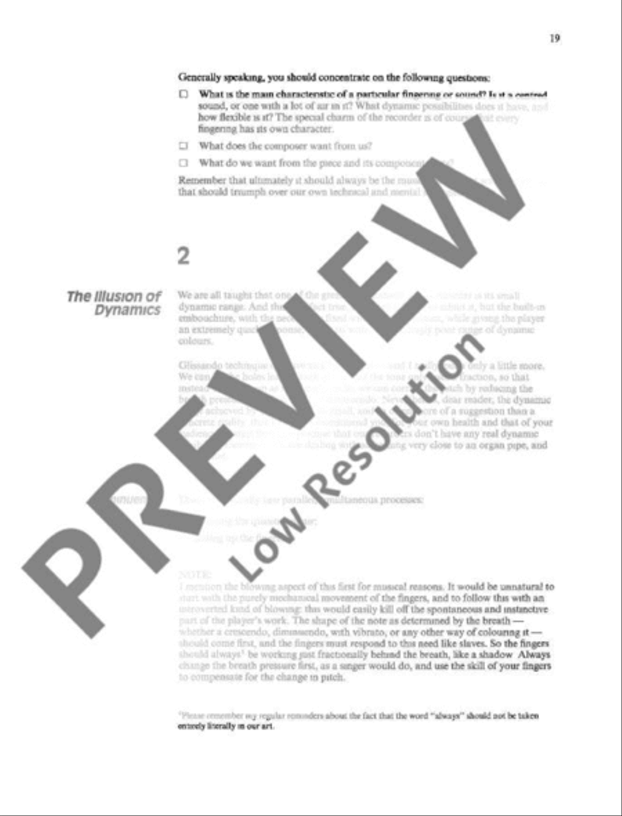The Modern Recorder Player Alto Recorder scores gallery preview page 20