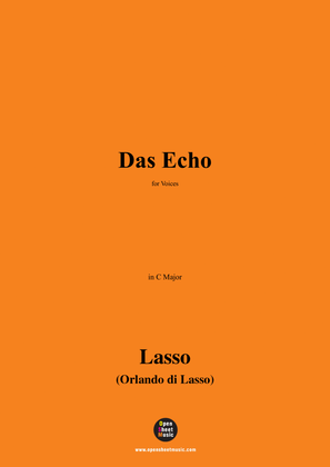 O. de Lassus-Das Echo,in C Major