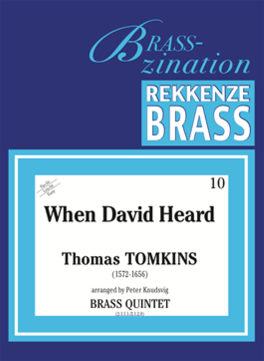 When David Heard Brass Quintet scores gallery preview page 1