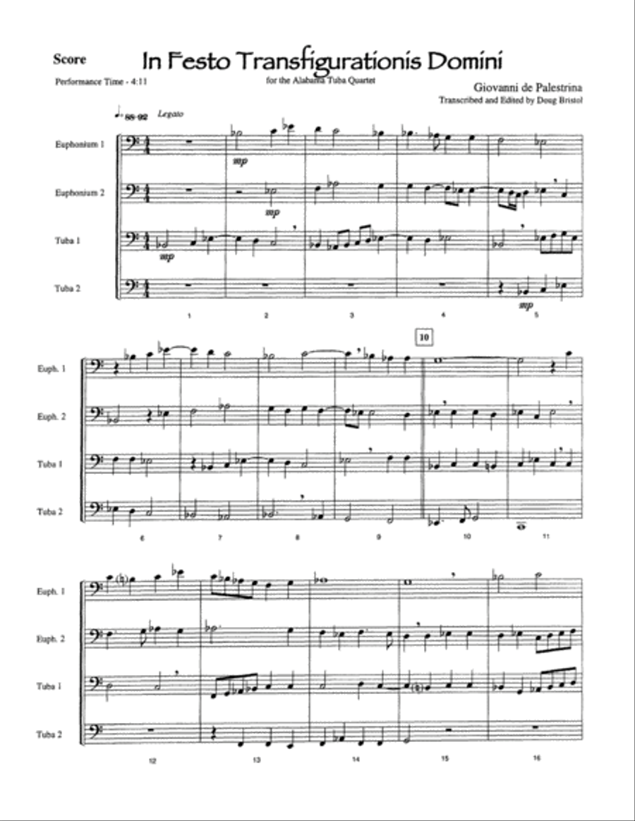 In Festo Tranfigurationis Domini EETT scores gallery preview page 2