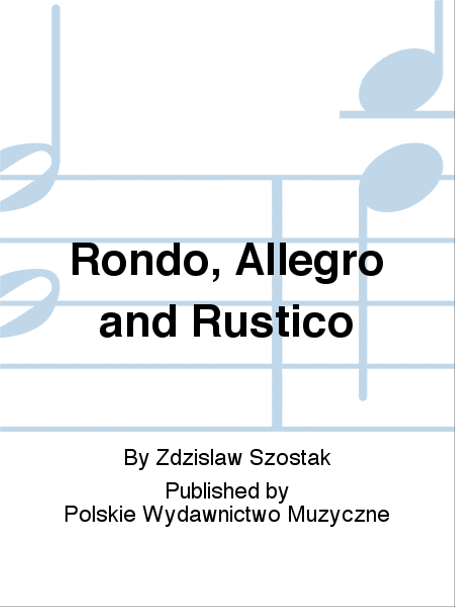 Rondo, Allegro and Rustico Horn scores gallery preview page 1
