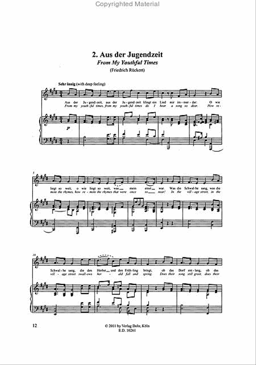 Sämtliche Lieder Voice scores gallery preview page 3