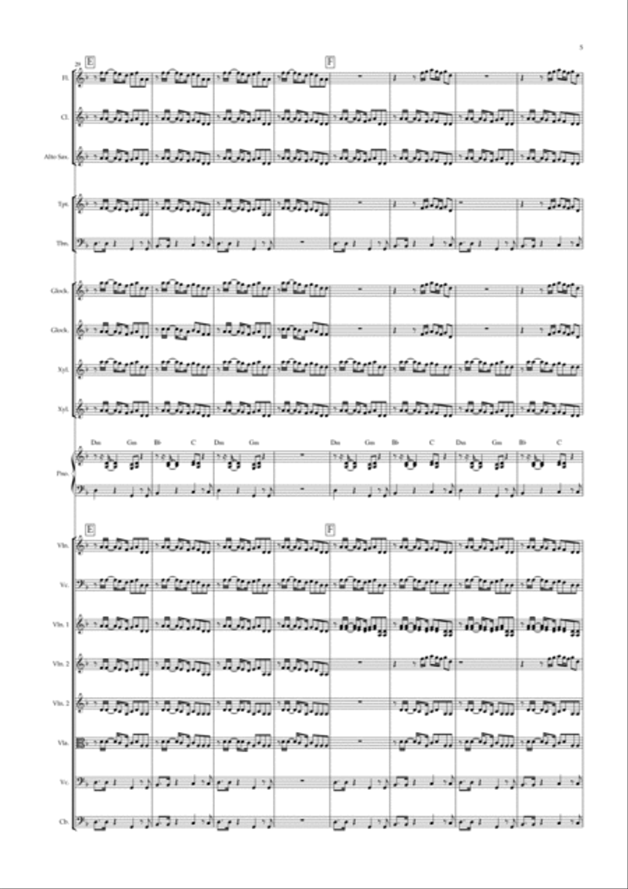 Shape Of You Shape Of You Full Orchestra scores gallery preview page 5
