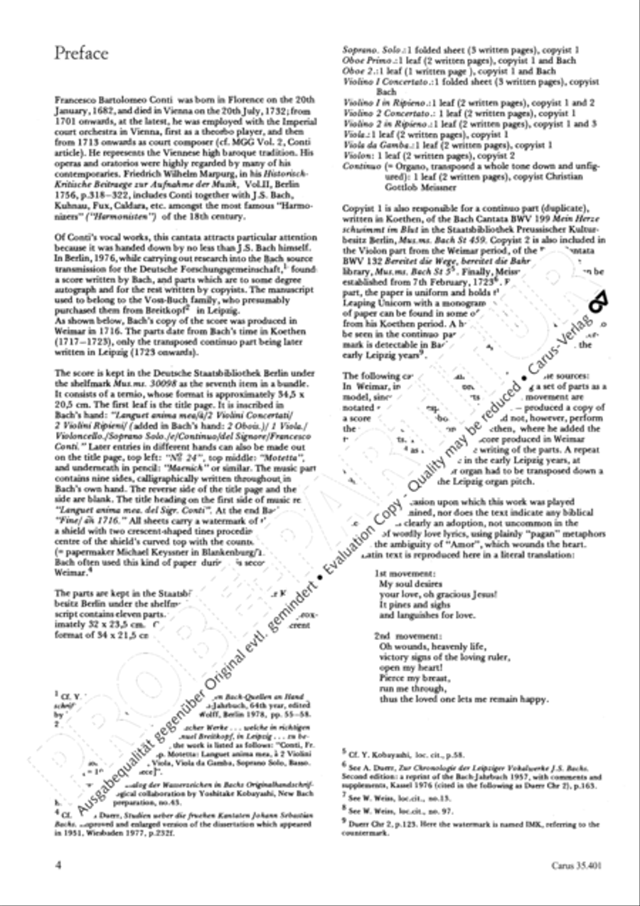 Languet anima mea Soprano Voice scores gallery preview page 7
