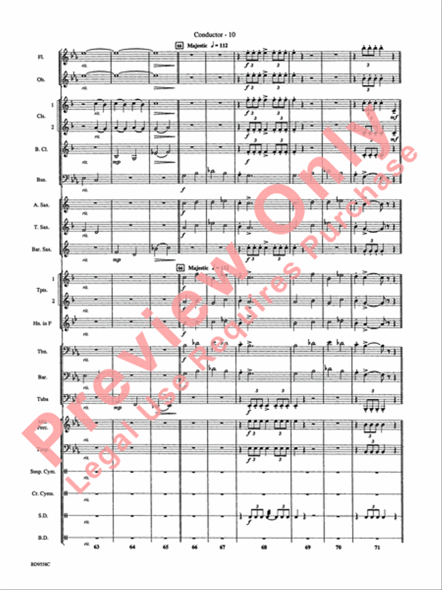 Challenge the Future Concert Band scores gallery preview page 12