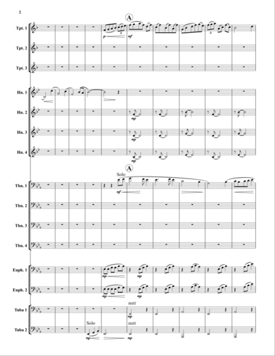 Si Bheag Si Mhor Brass Ensemble scores gallery preview page 2