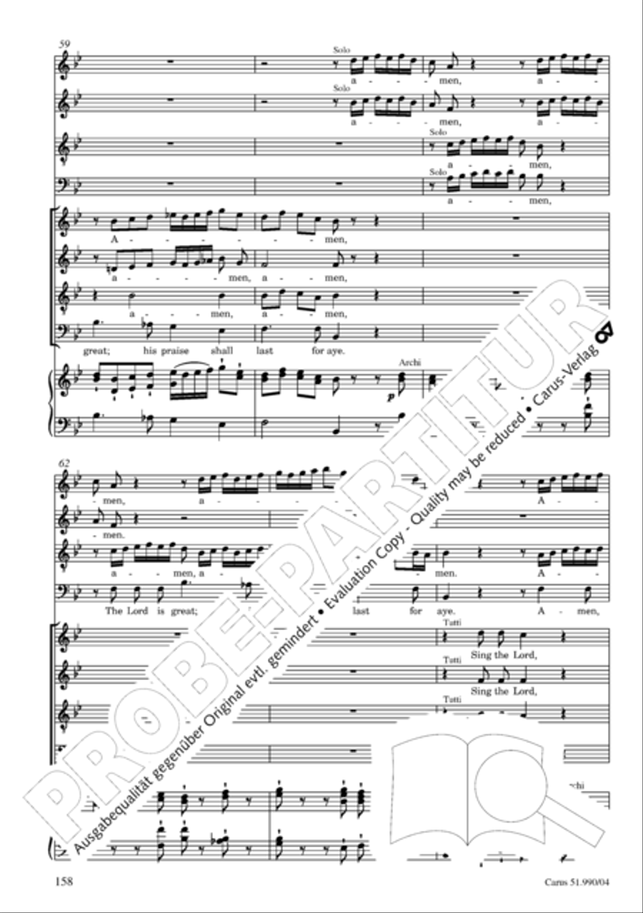 The Creation 4-Part scores gallery preview page 159