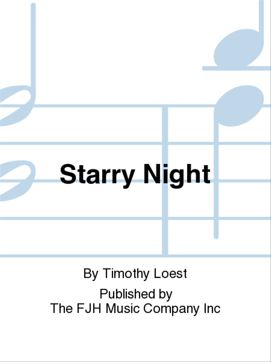 Starry Night Starry Night Concert Band scores gallery preview page 1