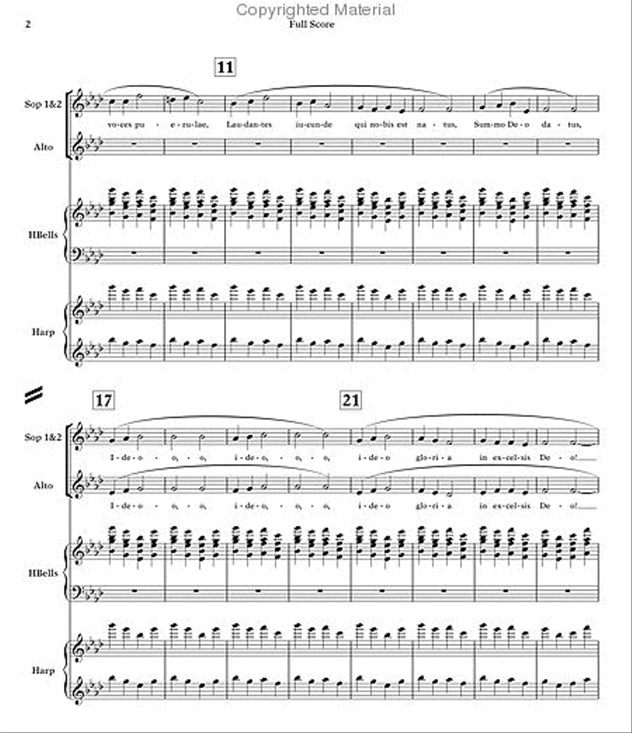 A World Of Carols SSAA scores gallery preview page 3