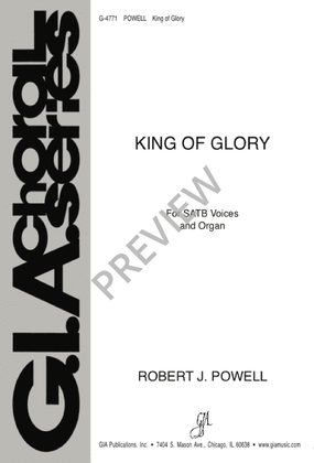 Book cover for King of Glory