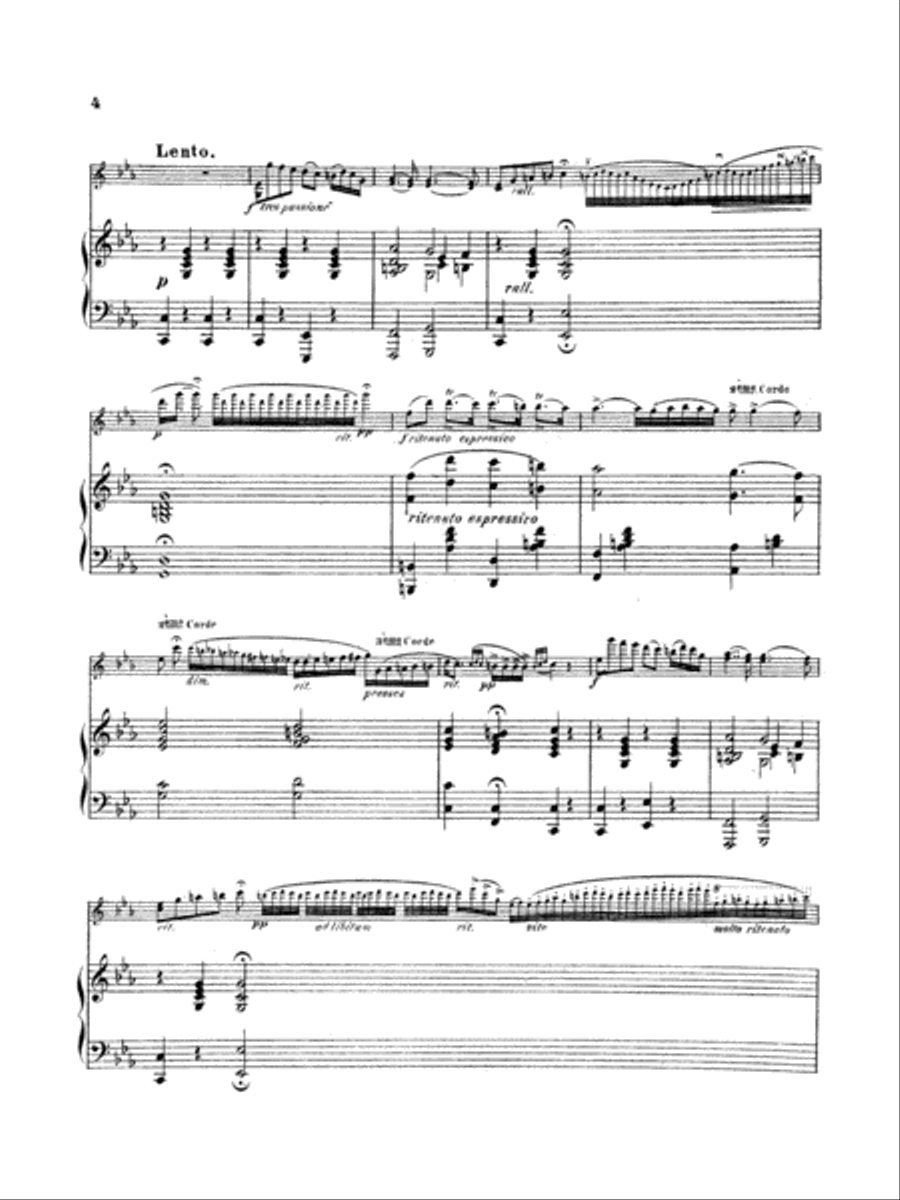 Sarasate: Zigeunerweisen (Gypsy Melodies), Op. 20 Piano scores gallery preview page 4