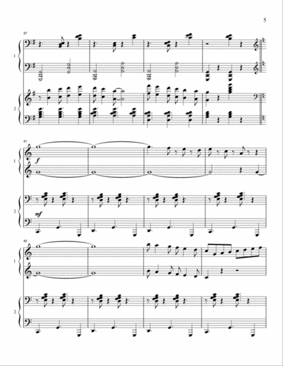 Chips and Salsa - Two Pianos 2 Pianos, 4-Hands scores gallery preview page 4