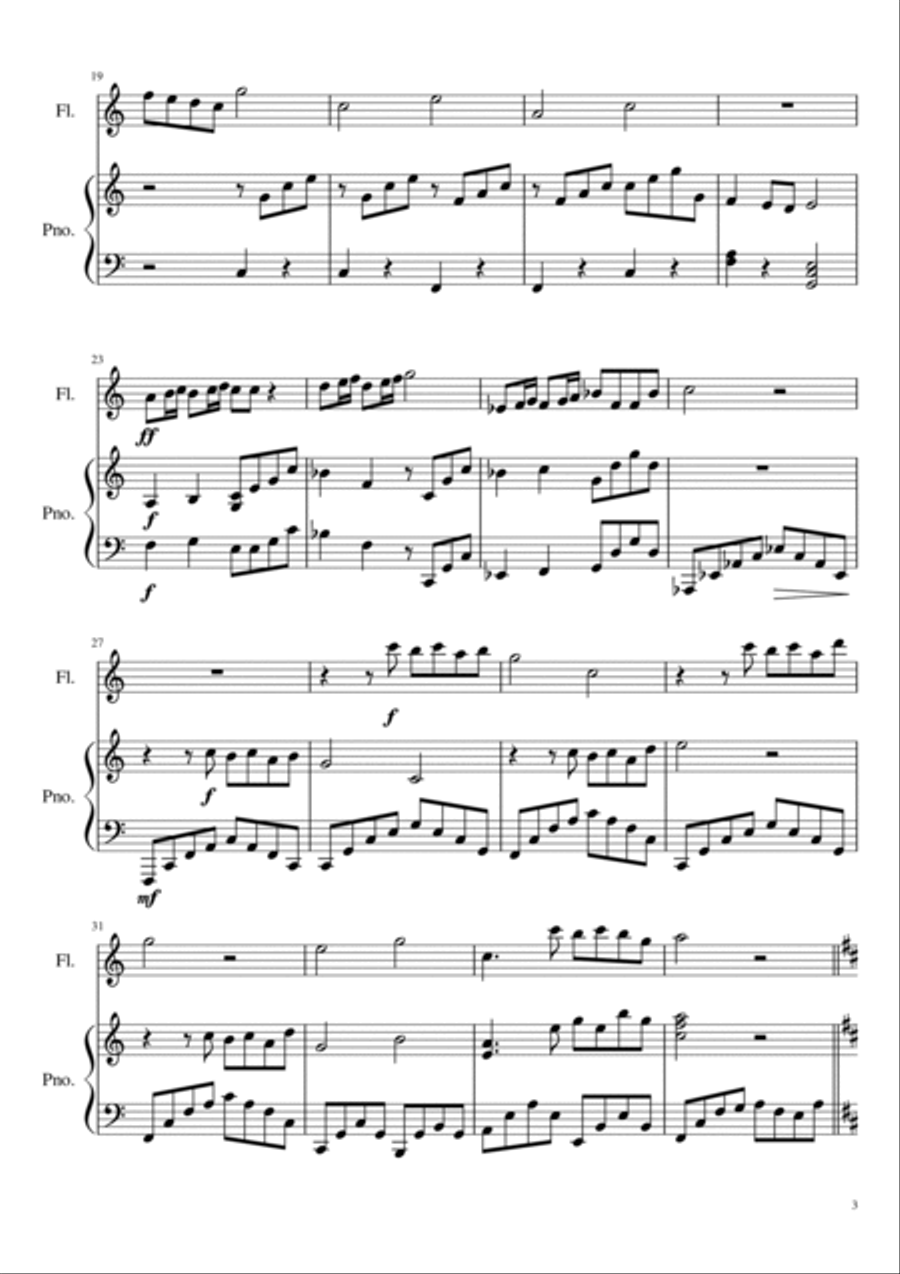 Far Longer Than Forever Flute Solo scores gallery preview page 3