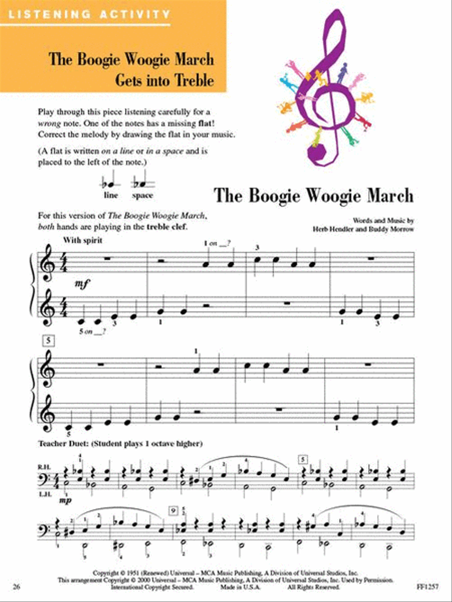 Level 1 - Popular Repertoire Book Piano Method scores gallery preview page 6
