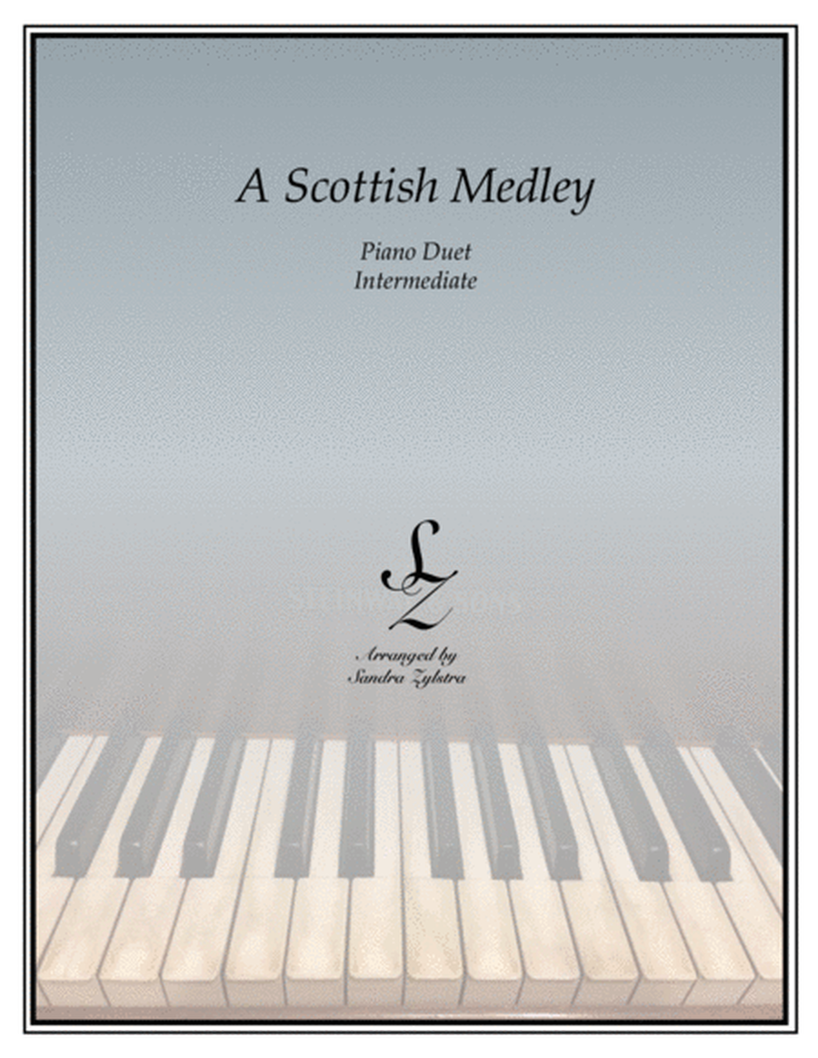 A Scottish Medley (1 piano, 4 hand duet) image number null