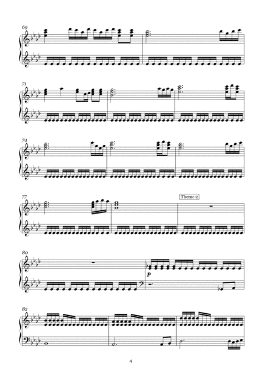 Shy Love Shy Love Piano Solo scores gallery preview page 4