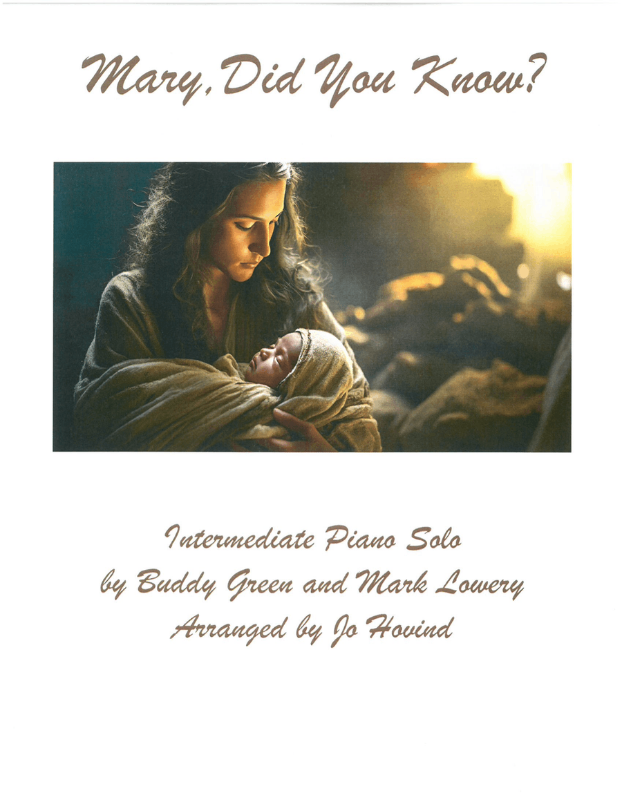 Mary, Did You Know? Piano Method scores gallery preview page 1