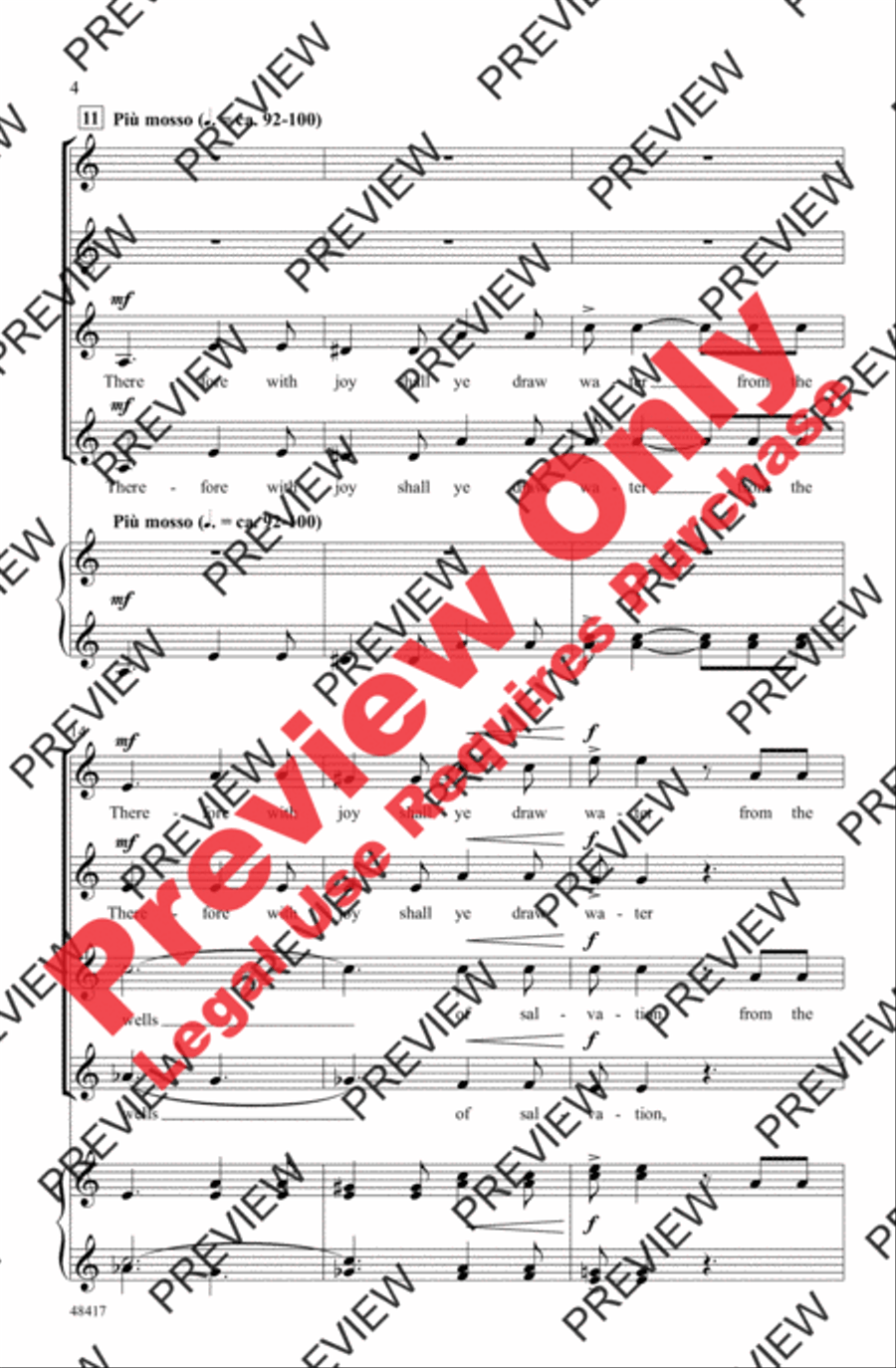 Cry Out and Shout Women's Choir scores gallery preview page 4