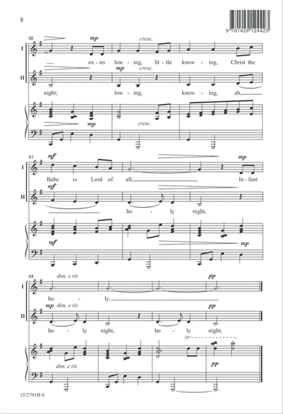 Infant Holy 2-Part scores gallery preview page 9