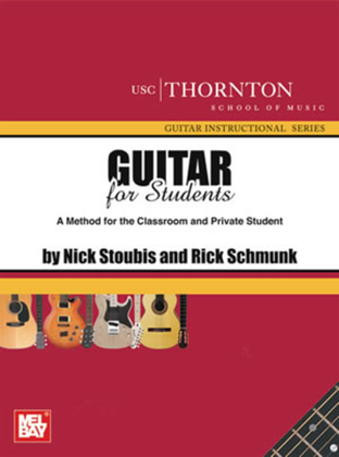 Book cover for Guitar for Students (USC)-A Method for the Classrooom and Private Student