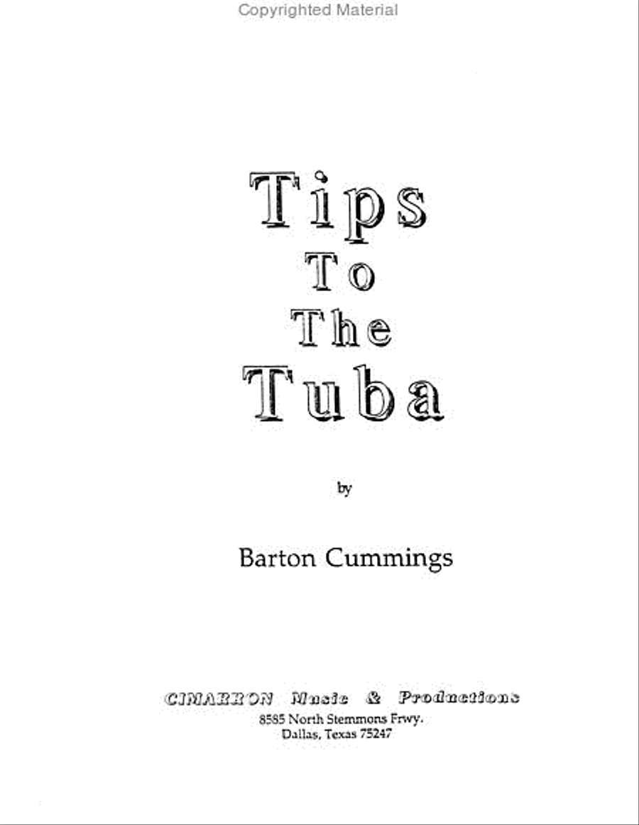 Tips To The Tuba Tips To The Tuba Tuba scores gallery preview page 3