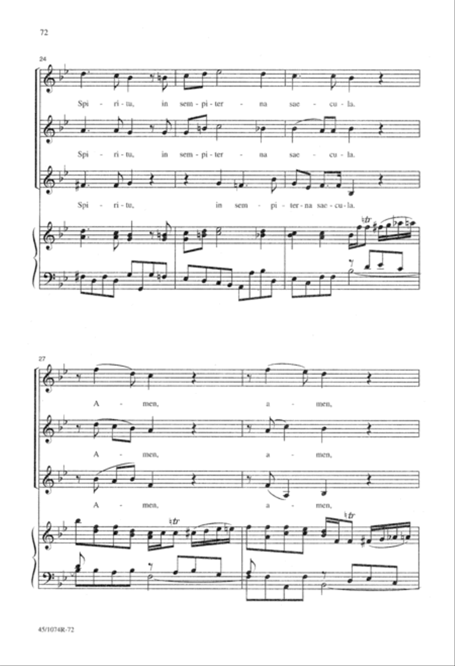 Vesperae Pro Festo Sancti Innocentium SSA scores gallery preview page 81