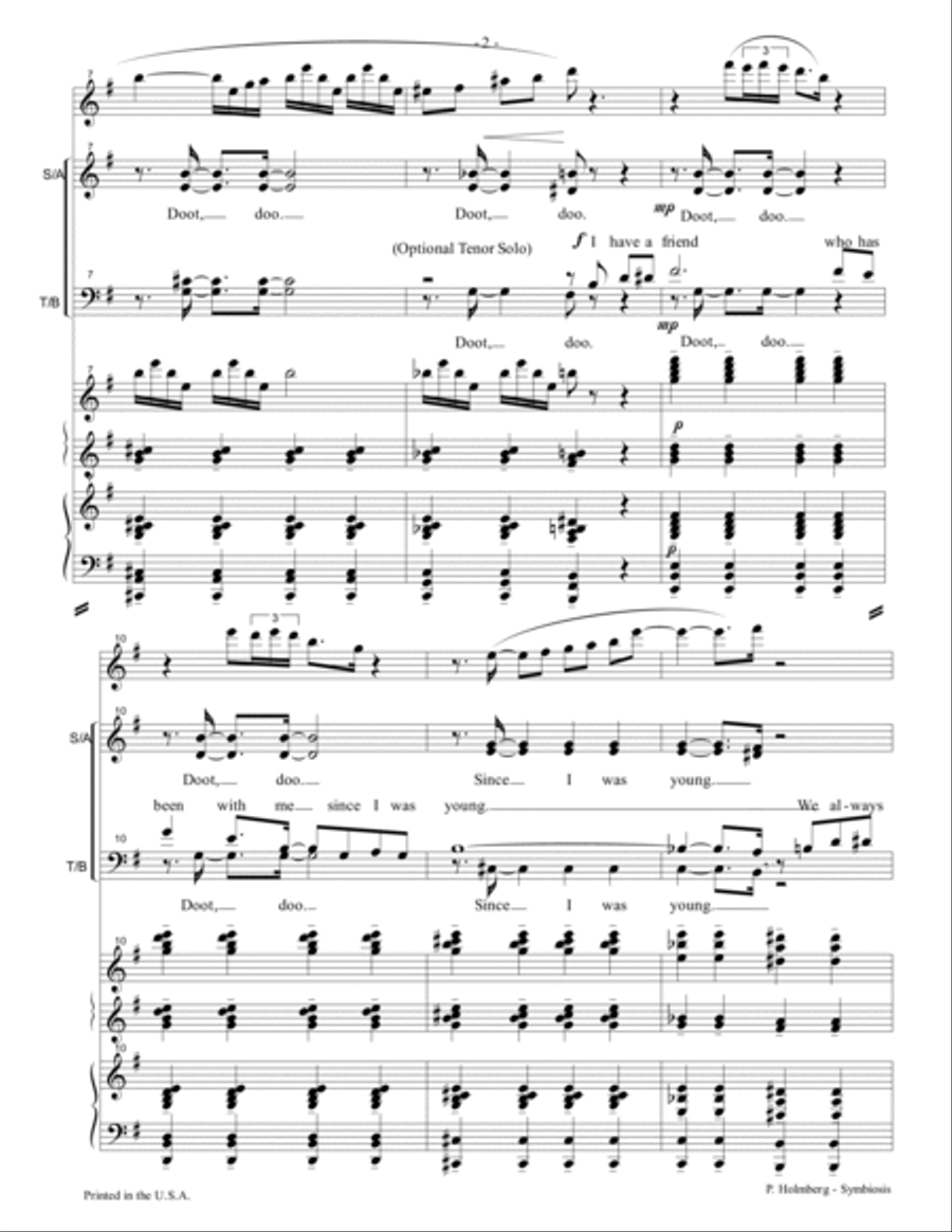 Symbiosis 4-Part scores gallery preview page 2