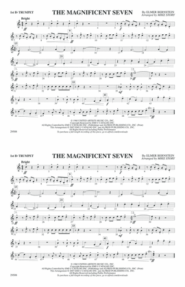 The Magnificent Seven: 1st B-flat Trumpet