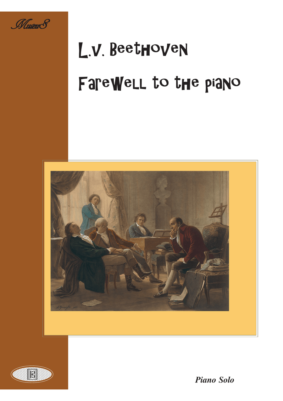 Beethoven Farewell to the piano easy piano solo Easy Piano scores gallery preview page 1