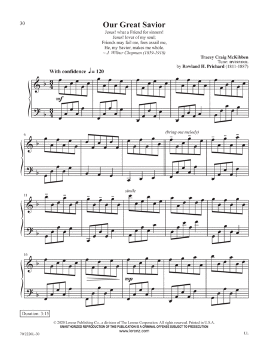 Vast as the Ocean Piano Solo scores gallery preview page 8