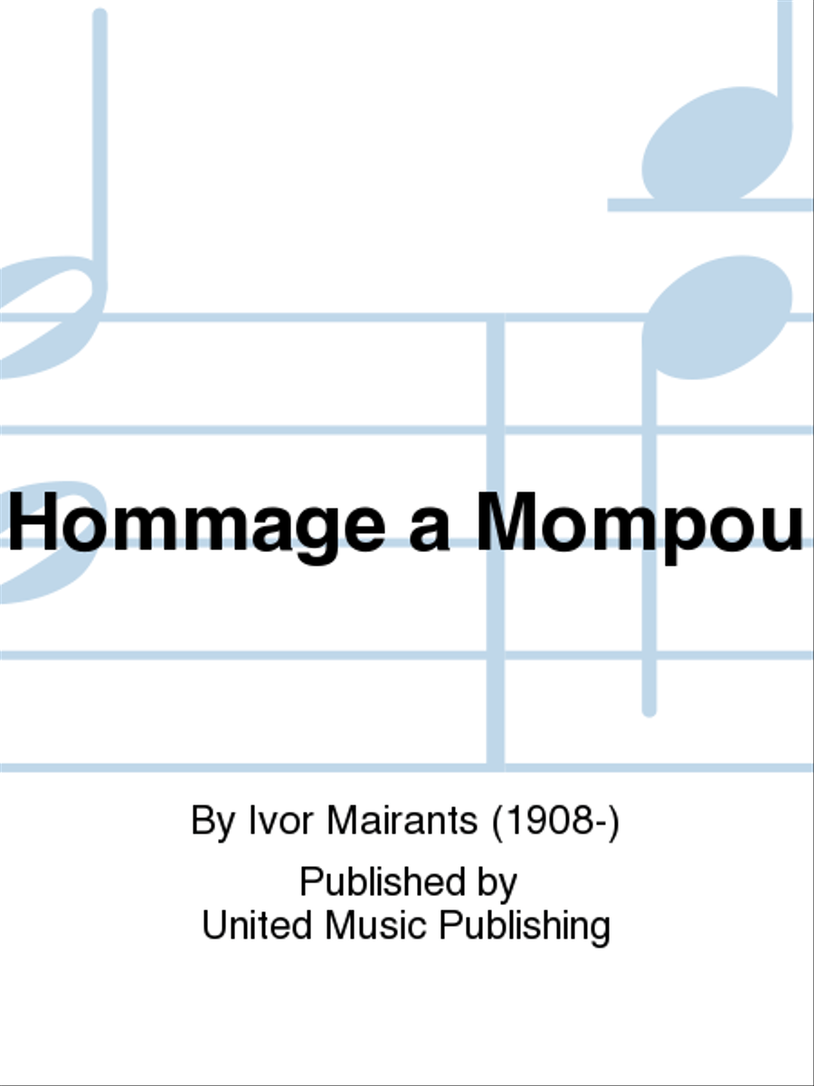 Hommage à Mompou