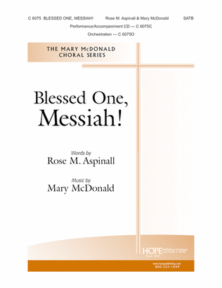 Book cover for Blessed One, Messiah!-SATB-Digital Download