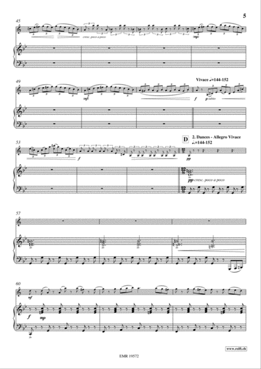 Prelude & Dances Euphonium scores gallery preview page 5
